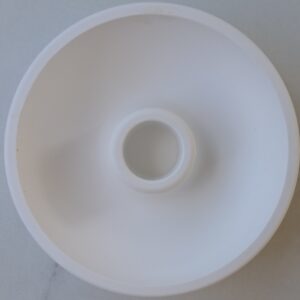 Suport de Lumânare Alb – simplitate elegantă, accesoriu esențial