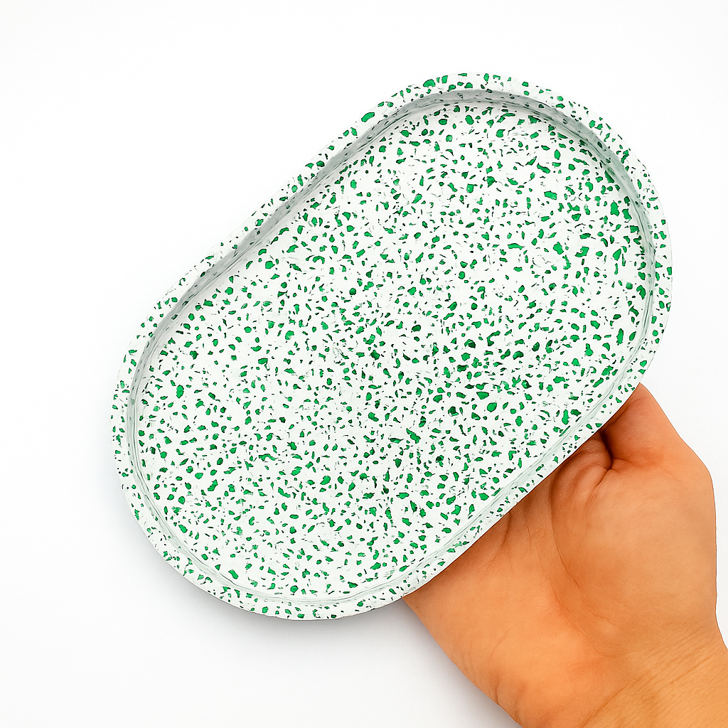 Tăviță Terrazzo – un accent modern, cu suflet eco