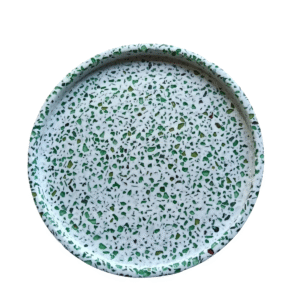 Suport Rotund Terrazzo – piesă unicat, creată cu gândul la frumos și funcțional