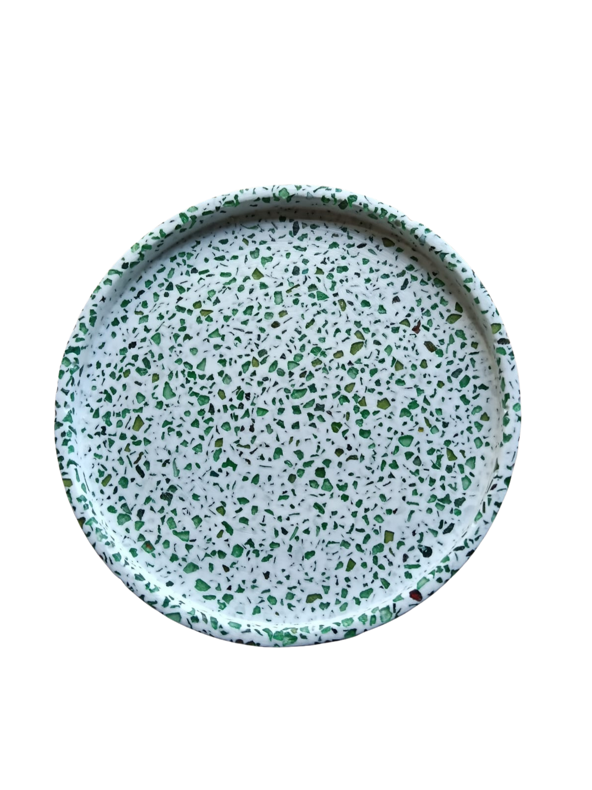 Suport Rotund Terrazzo – piesă unicat, creată cu gândul la frumos și funcțional