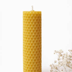 Lumânare fagure – magia stupului