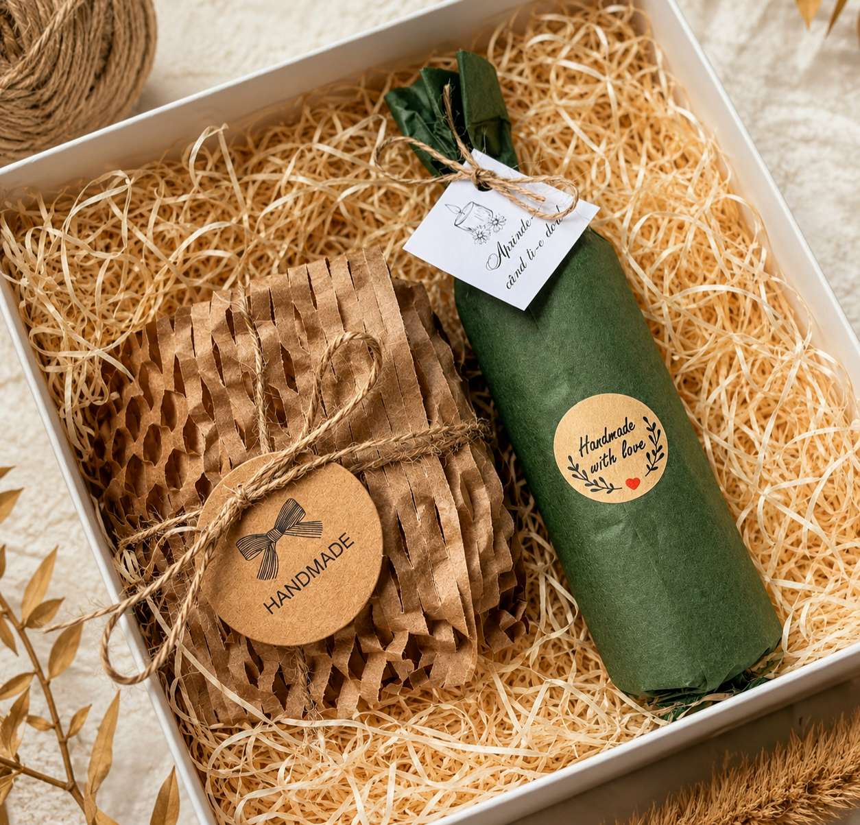 Gift box Lumânare armonie și suport - imagine 2