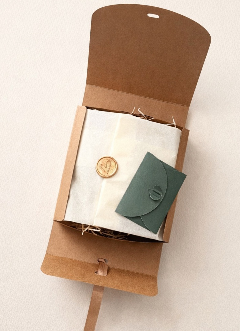 Gift box Lumânare armonie și suport - imagine 4